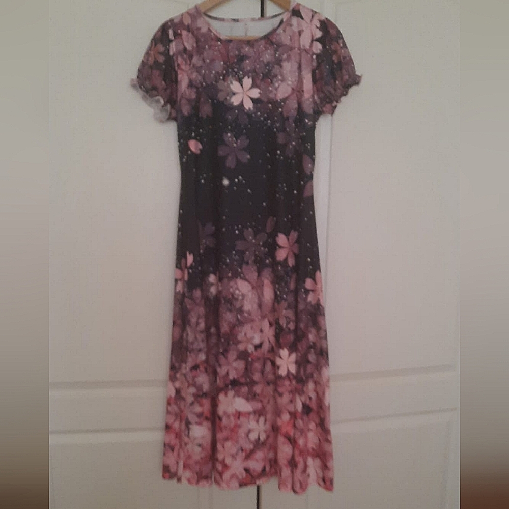 New Floral Maxi Summer Dress